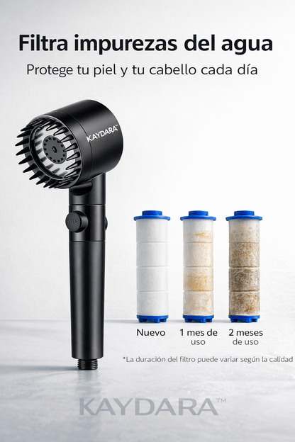 KAYDARA™ – Sistema Purificador de Ducha Premium.